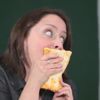 Video: Watch Rachel Dratch Make Out With A Slice Of Pizza